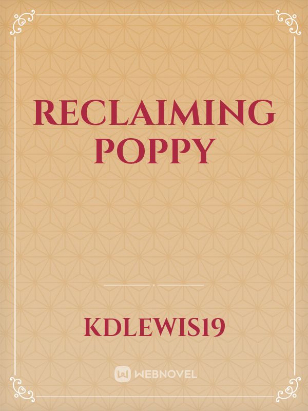 Reclaiming Poppy Book
