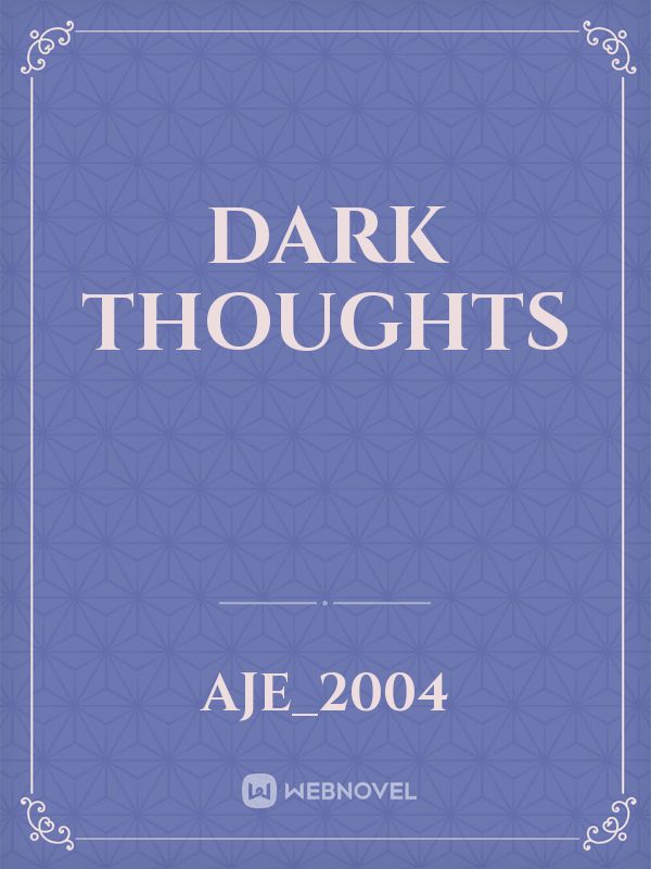 Dark Thoughts Book