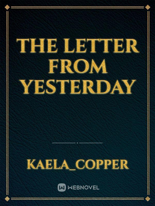 The Letter From Yesterday Book