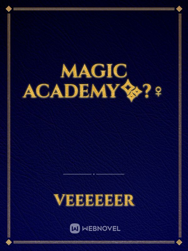 Magic academy✨?‍♀️ Book