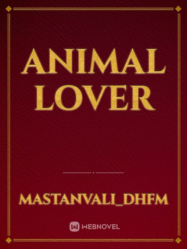 animal lover Book