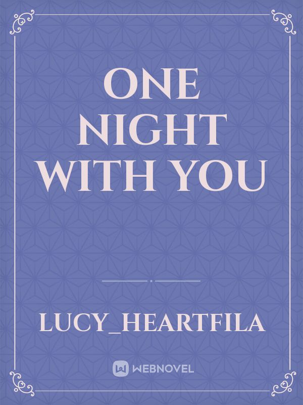 one night with you Book