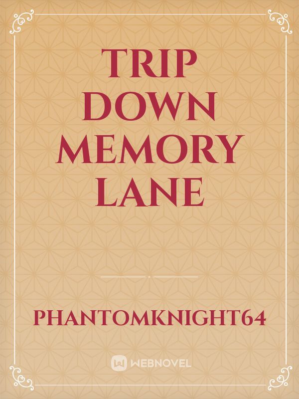 Trip Down Memory Lane Book