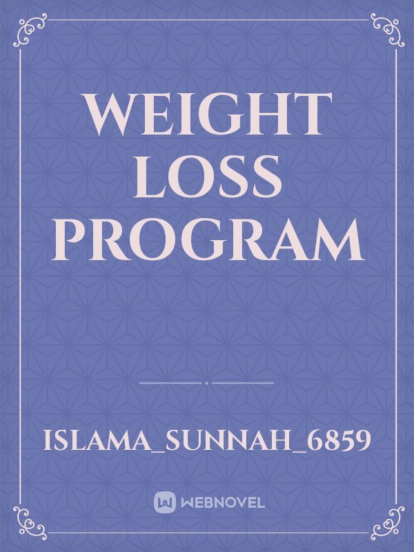 Weight loss program Book