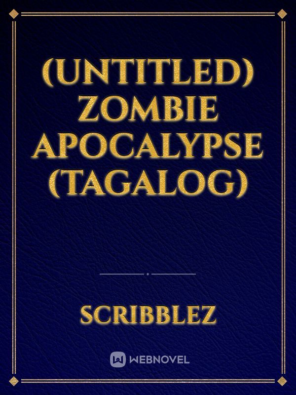 (Untitled) Zombie Apocalypse (Tagalog) Book