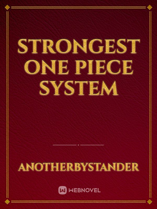 Strongest One Piece System Book