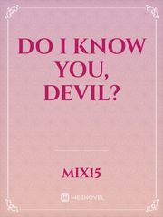 Do i know you, devil? Book