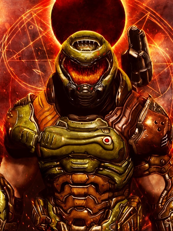 The Doom Slayer in a Different Universe