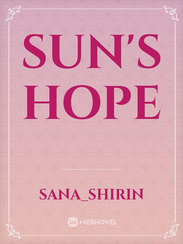 Sun's hope Book