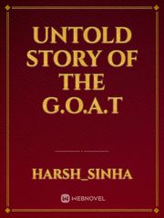 UNTOLD STORY OF THE G.O.A.T Book