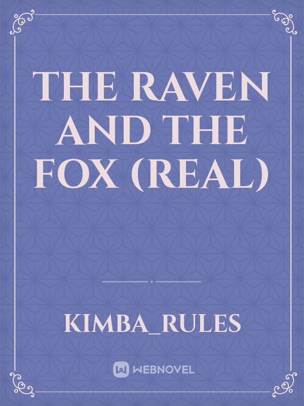 The Raven and The Fox (real) Book