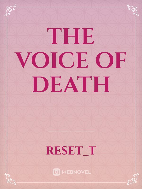 The Voice of Death Book