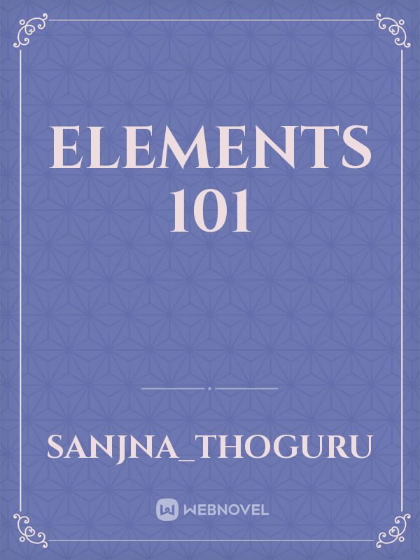 Elements 101 Book
