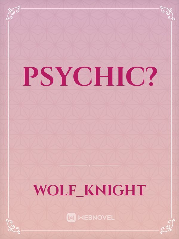 Psychic? Book