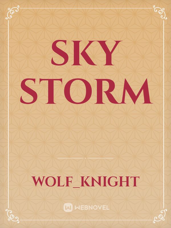 Sky Storm Book