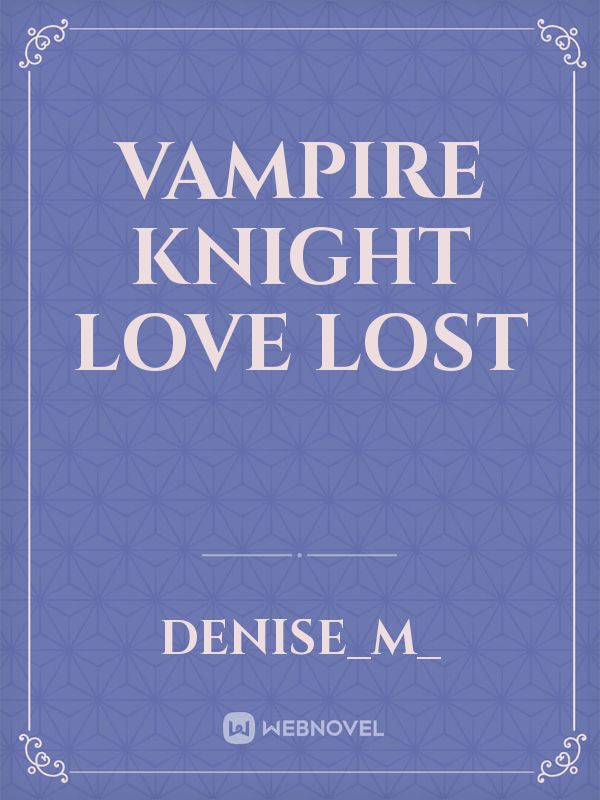 Vampire Knight Love Lost Book