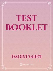 Test booklet Book