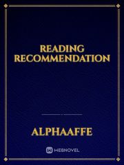 Reading Recommendation Book