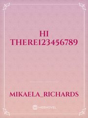 Hi there123456789 Book