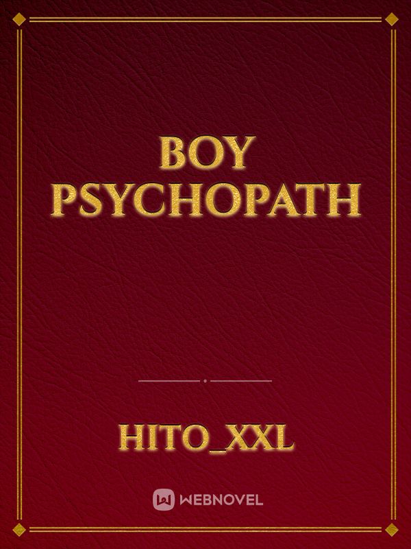 Boy Psychopath Book