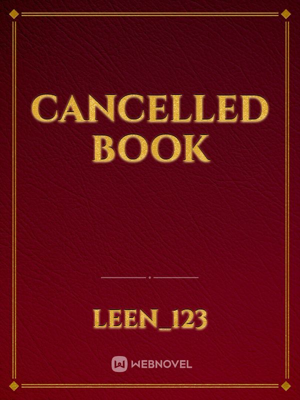 CANCELLED BOOK