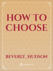 How to Choose Book
