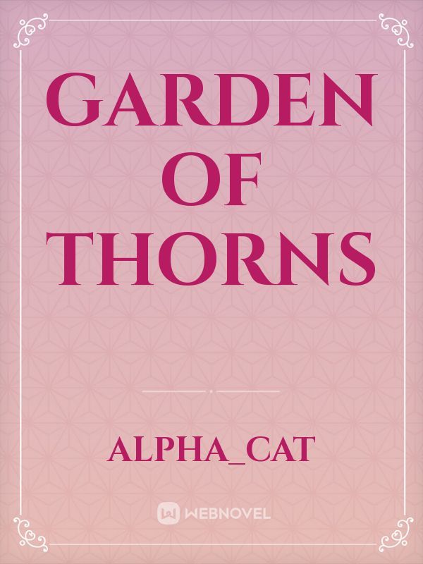 Garden of Thorns Book