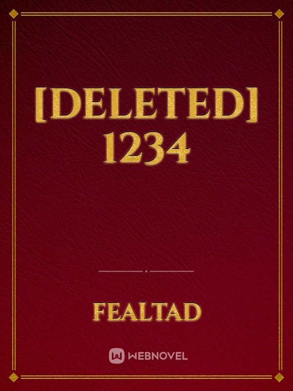 [Deleted] 1234 Book