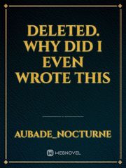 Deleted. why did I even wrote this Book