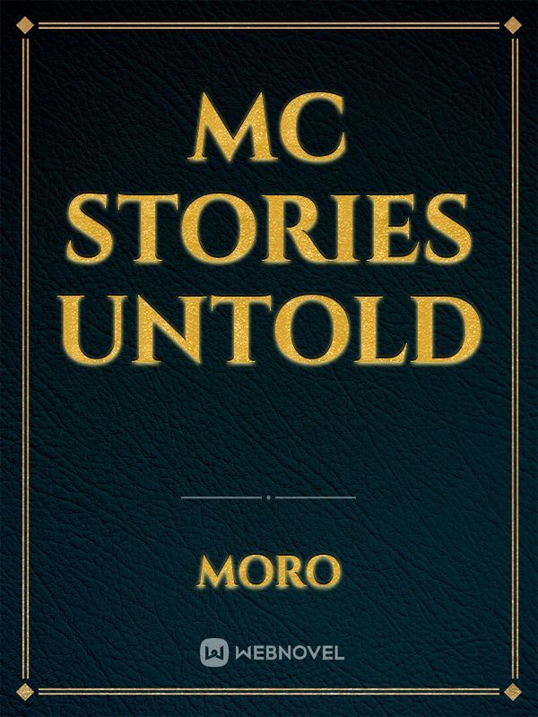 MC Stories Untold Book