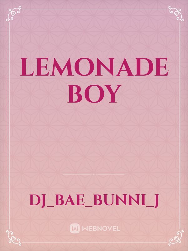 Lemonade Boy Book