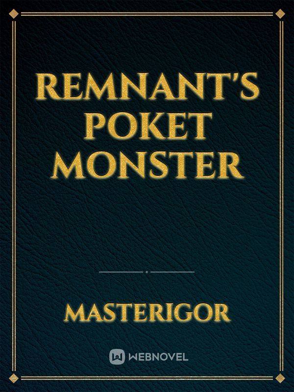 Remnant's poket monster Book