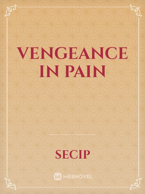 Vengeance in Pain Book