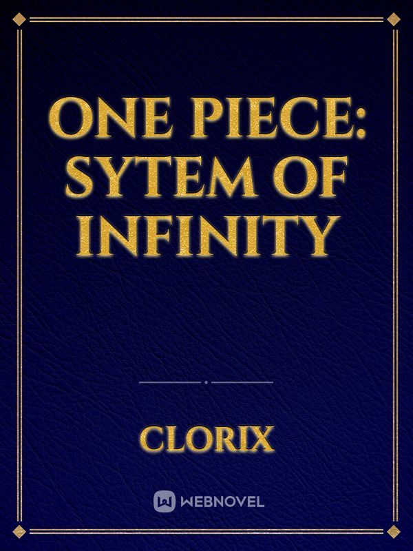One Piece: Sytem of Infinity Book