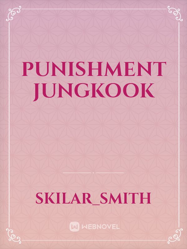 Punishment Jungkook Book