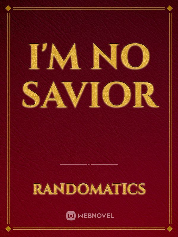 I'm No Savior Book