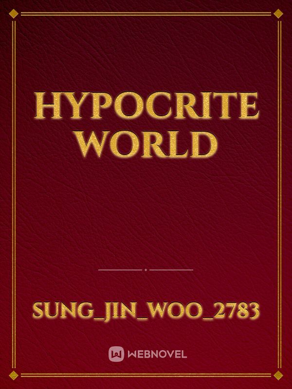 Hypocrite WORLD Book
