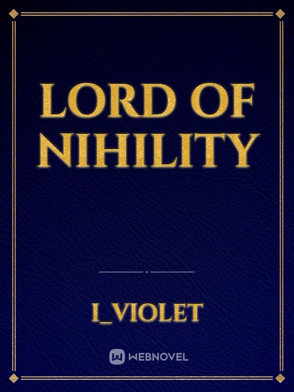 Lord of Nihility Book