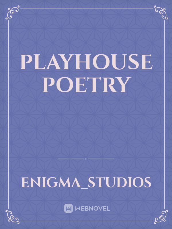 Playhouse Poetry Book