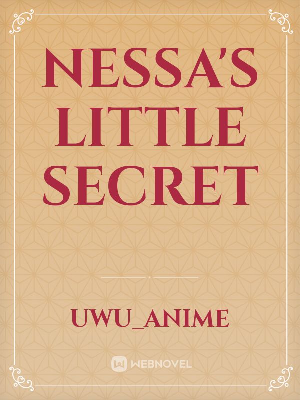 Nessa's little secret Book