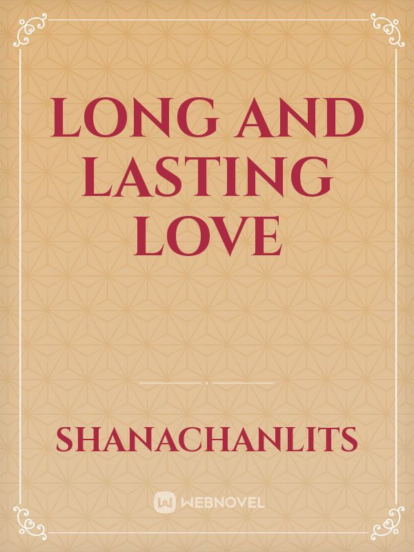 Long and Lasting Love Book