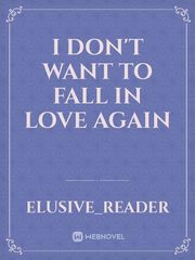 I don't want to fall in love again Book