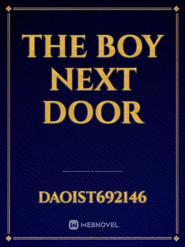 the Boy next door