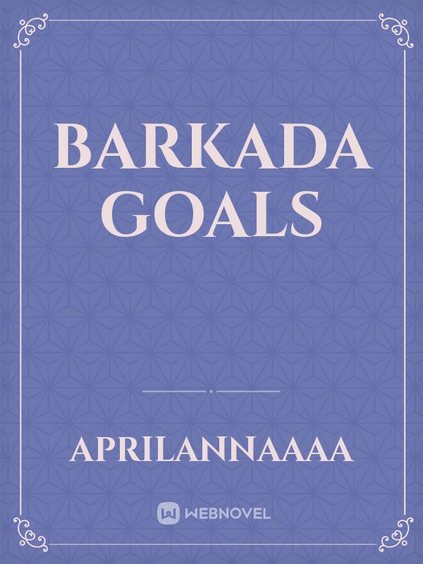 BARKADA GOALS Book