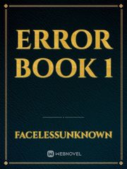 Error book 1 Book