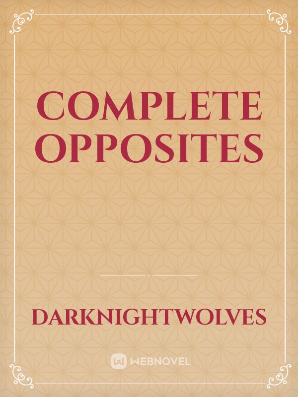Complete Opposites Book