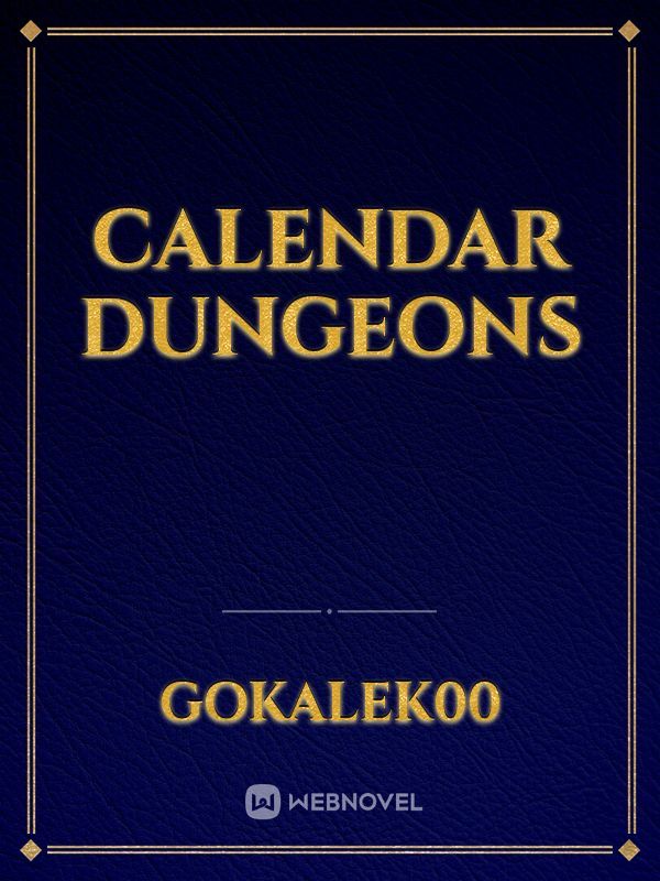 Calendar Dungeons Book