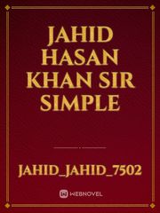 jahid Hasan Khan Sir Simple Book