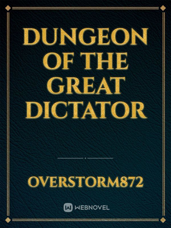 Dungeon of the great Dictator Book