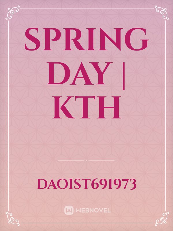 Spring day | KTH Book